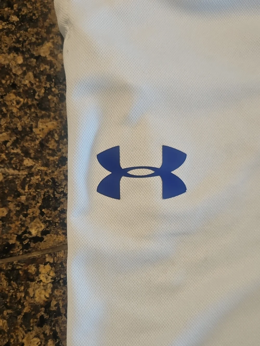Under Armour Basketball Shorts Men Medium White Blue
